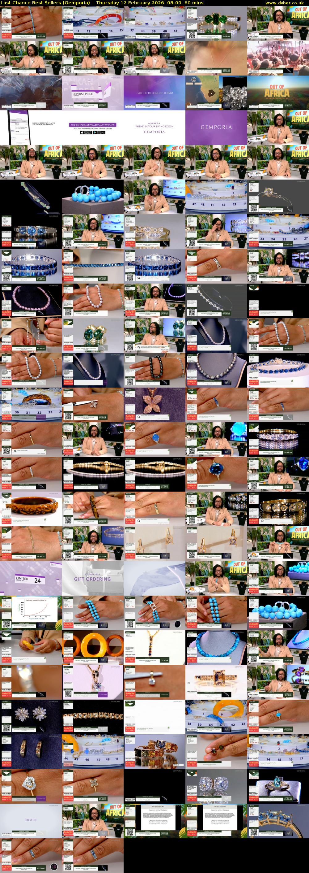 Last Chance Best Sellers (Gemporia) Thursday 12 February 2026 08:00 - 09:00