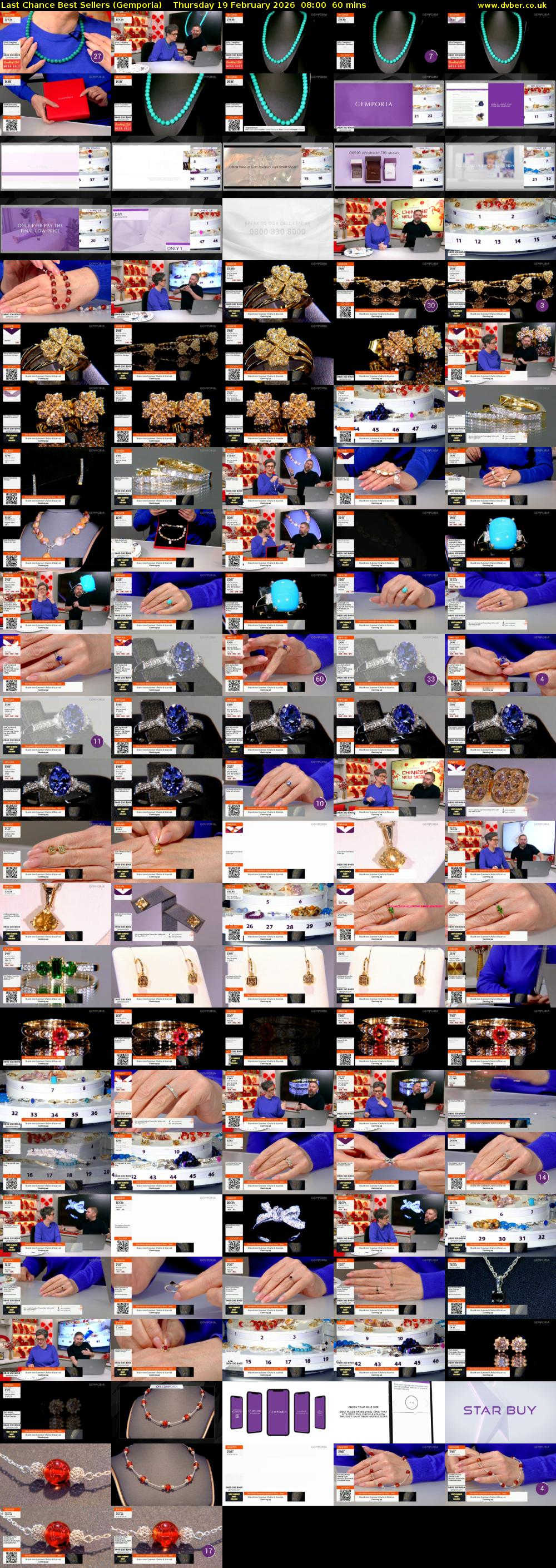 Last Chance Best Sellers (Gemporia) Thursday 19 February 2026 08:00 - 09:00