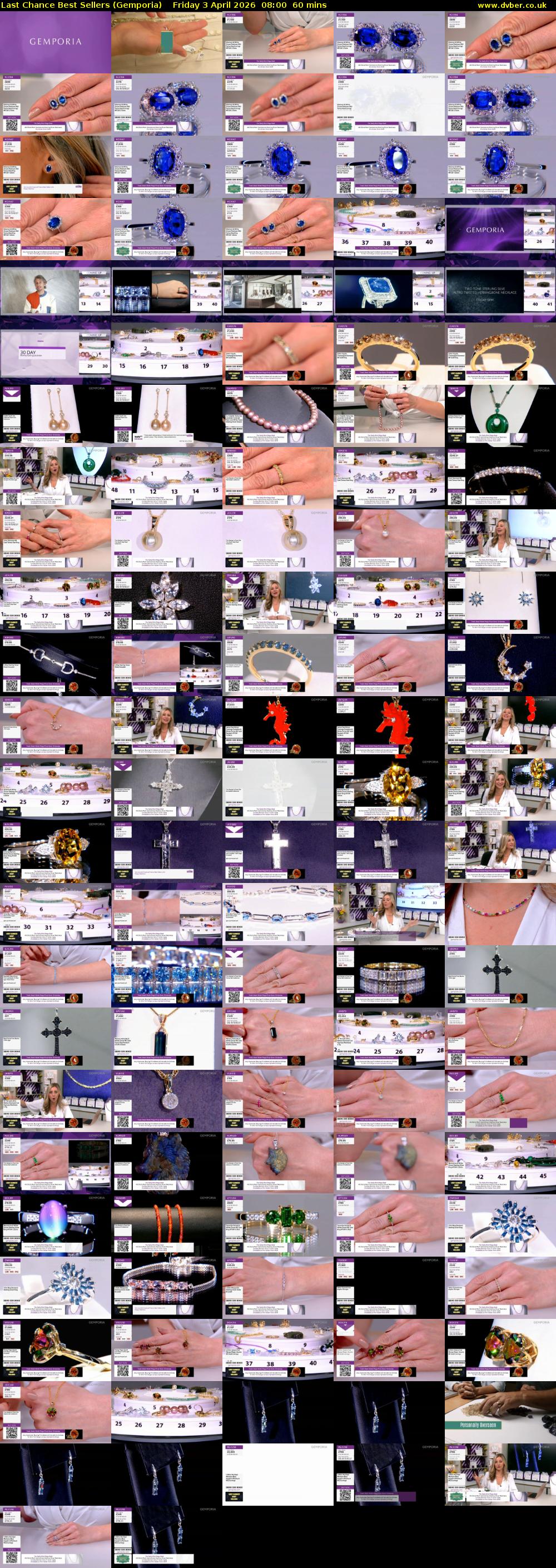 Last Chance Best Sellers (Gemporia) Friday 3 April 2026 08:00 - 09:00