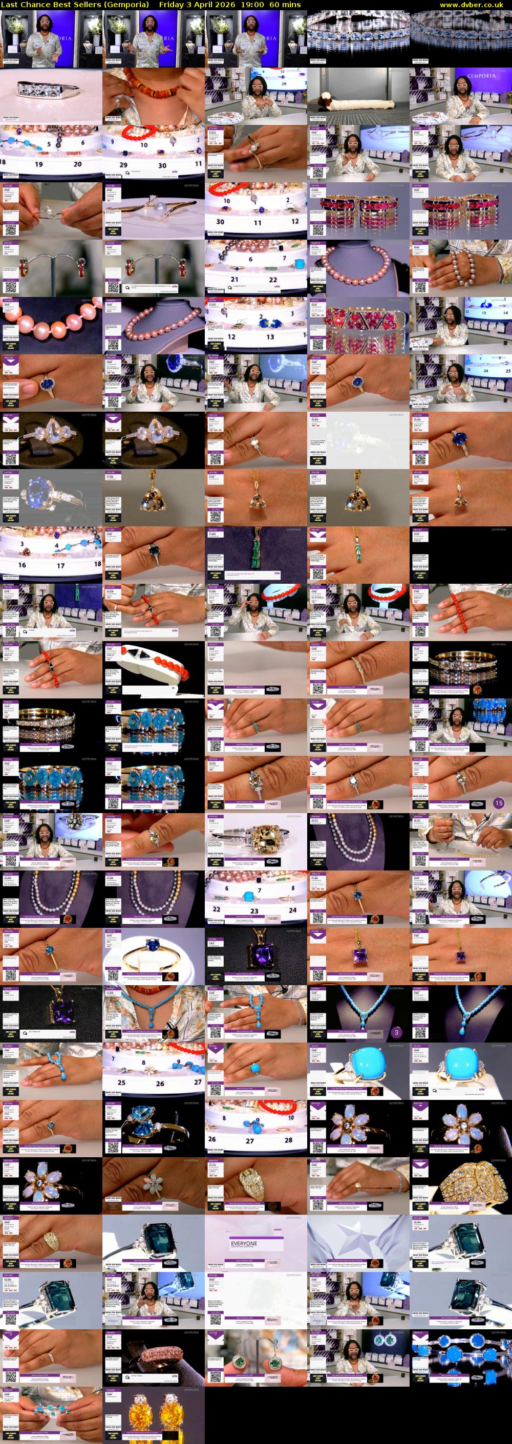 Last Chance Best Sellers (Gemporia) Friday 3 April 2026 19:00 - 20:00