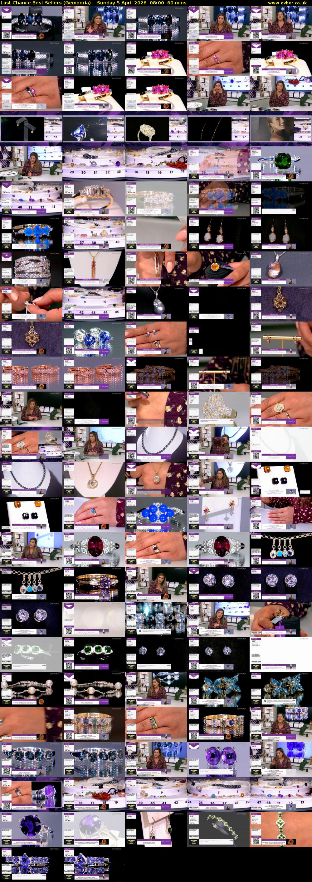 Last Chance Best Sellers (Gemporia) Sunday 5 April 2026 08:00 - 09:00