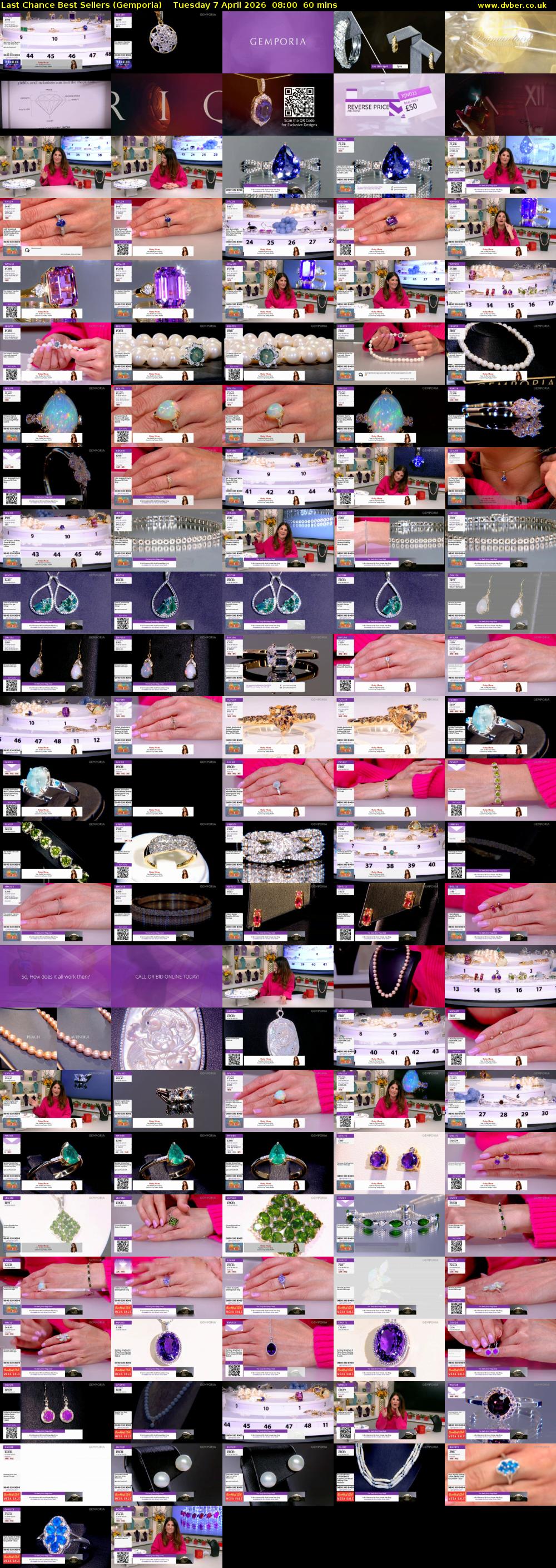 Last Chance Best Sellers (Gemporia) Tuesday 7 April 2026 08:00 - 09:00