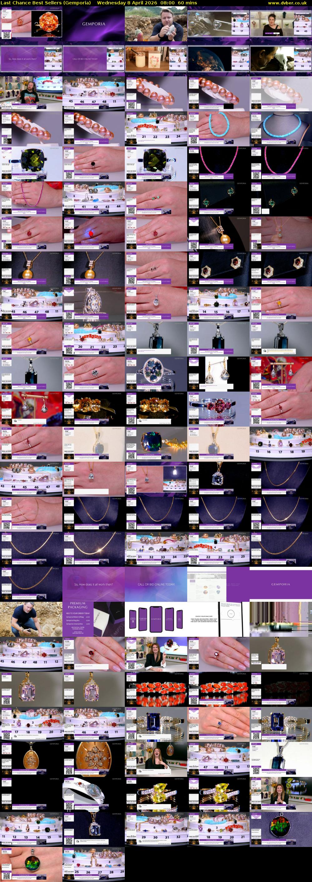Last Chance Best Sellers (Gemporia) Wednesday 8 April 2026 08:00 - 09:00