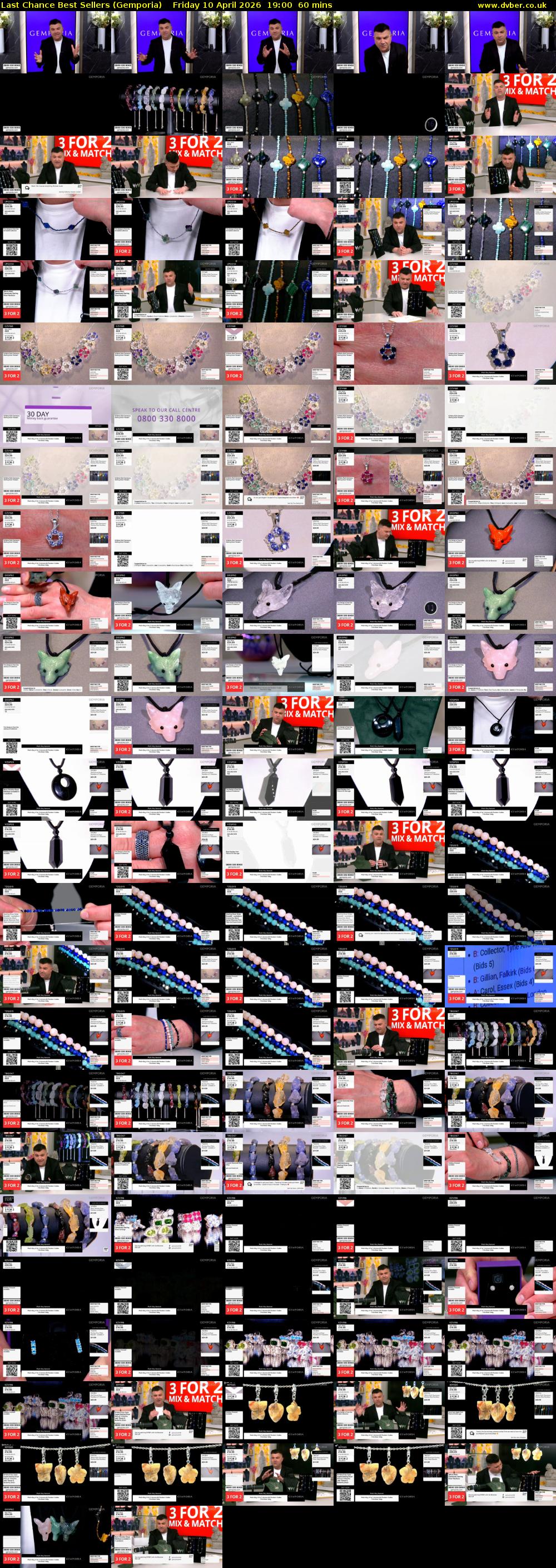 Last Chance Best Sellers (Gemporia) Friday 10 April 2026 19:00 - 20:00