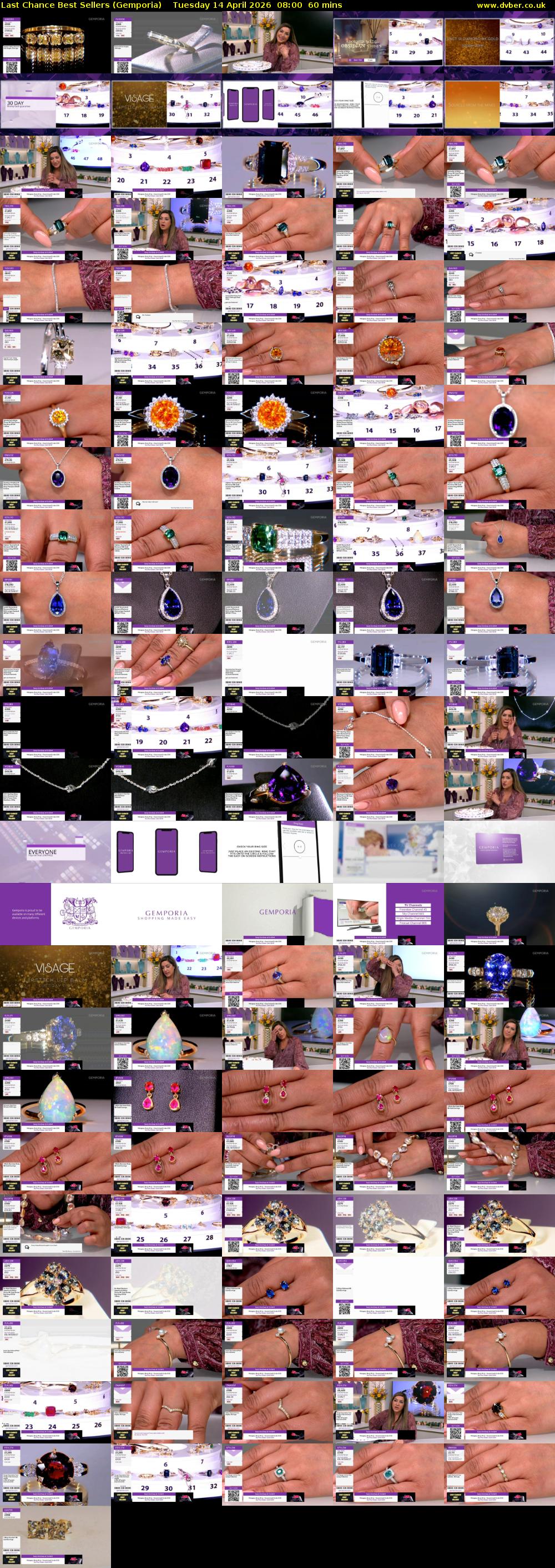 Last Chance Best Sellers (Gemporia) Tuesday 14 April 2026 08:00 - 09:00