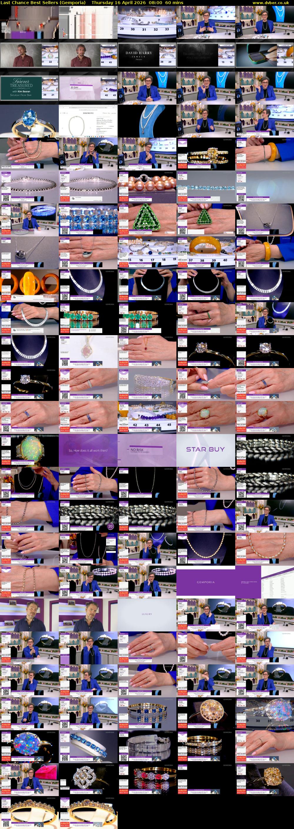 Last Chance Best Sellers (Gemporia) Thursday 16 April 2026 08:00 - 09:00
