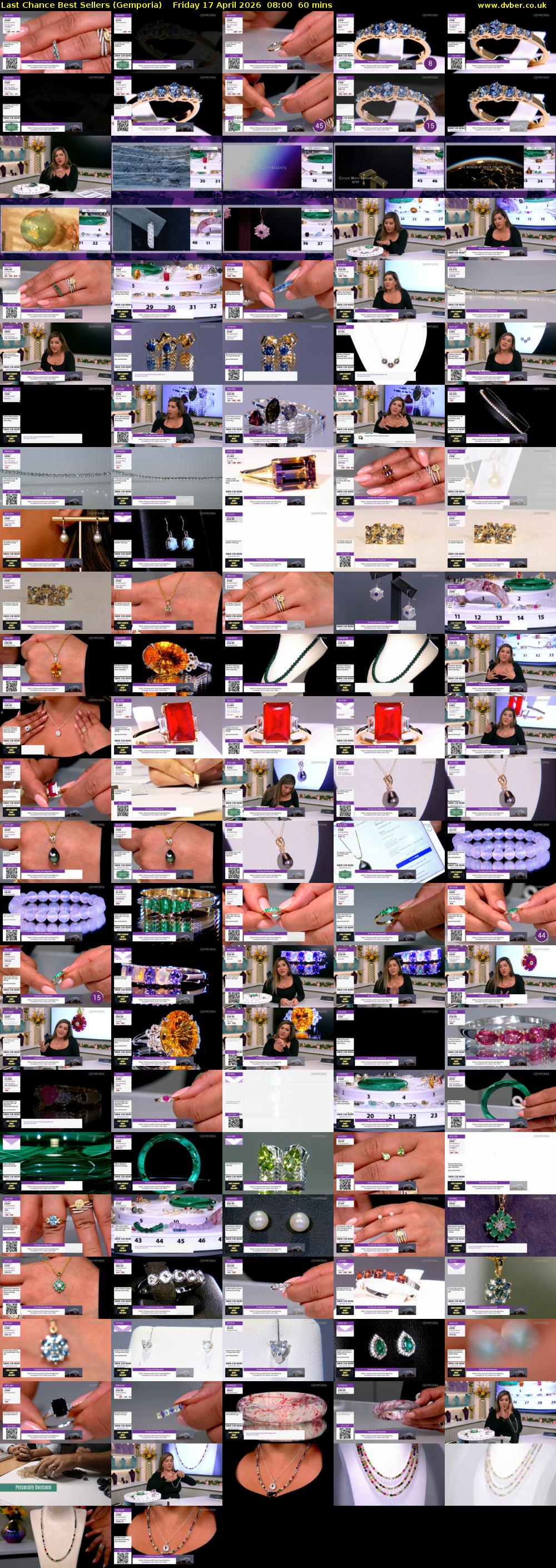 Last Chance Best Sellers (Gemporia) Friday 17 April 2026 08:00 - 09:00