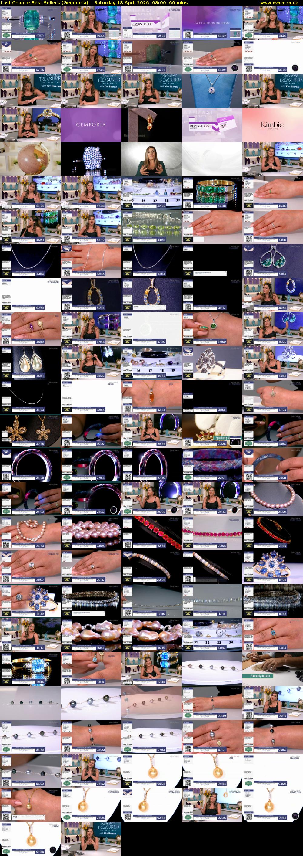 Last Chance Best Sellers (Gemporia) Saturday 18 April 2026 08:00 - 09:00