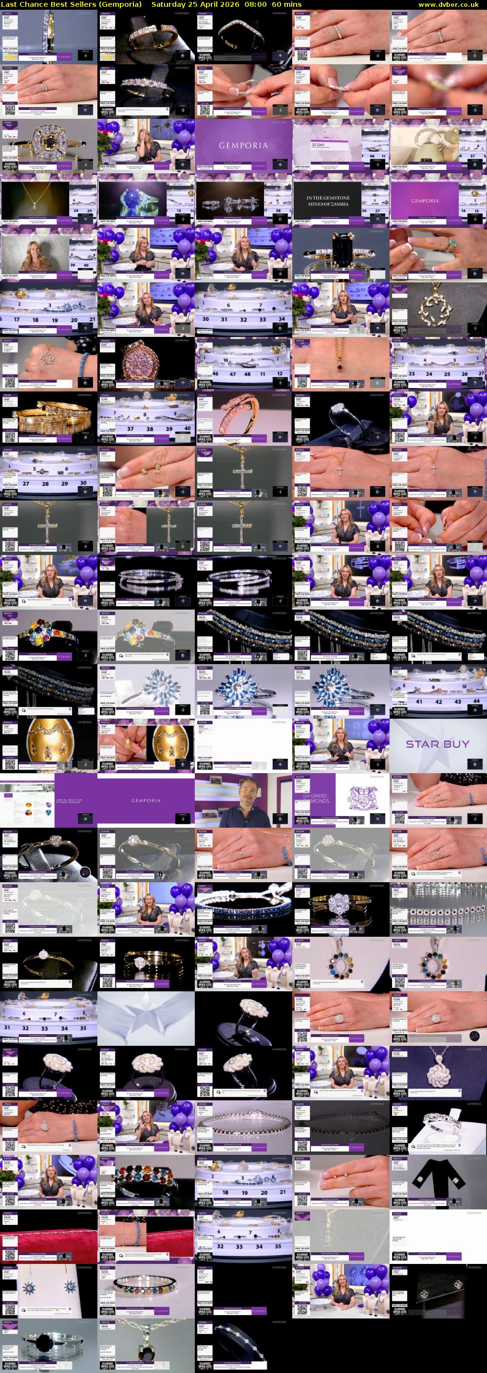 Last Chance Best Sellers (Gemporia) Saturday 25 April 2026 08:00 - 09:00