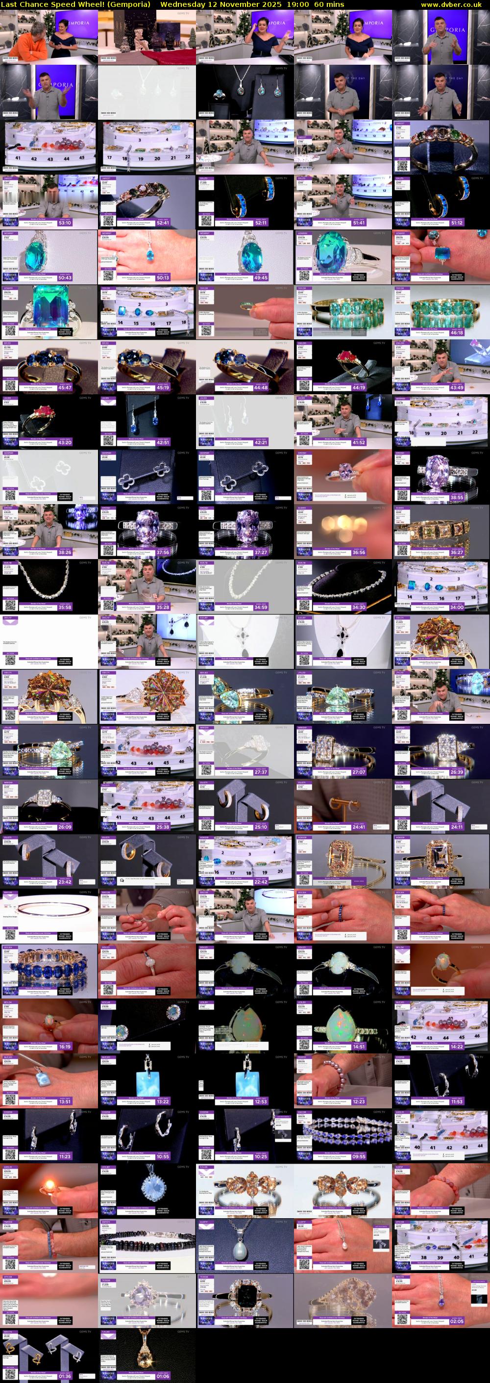 Last Chance Speed Wheel! (Gemporia) Wednesday 12 November 2025 19:00 - 20:00