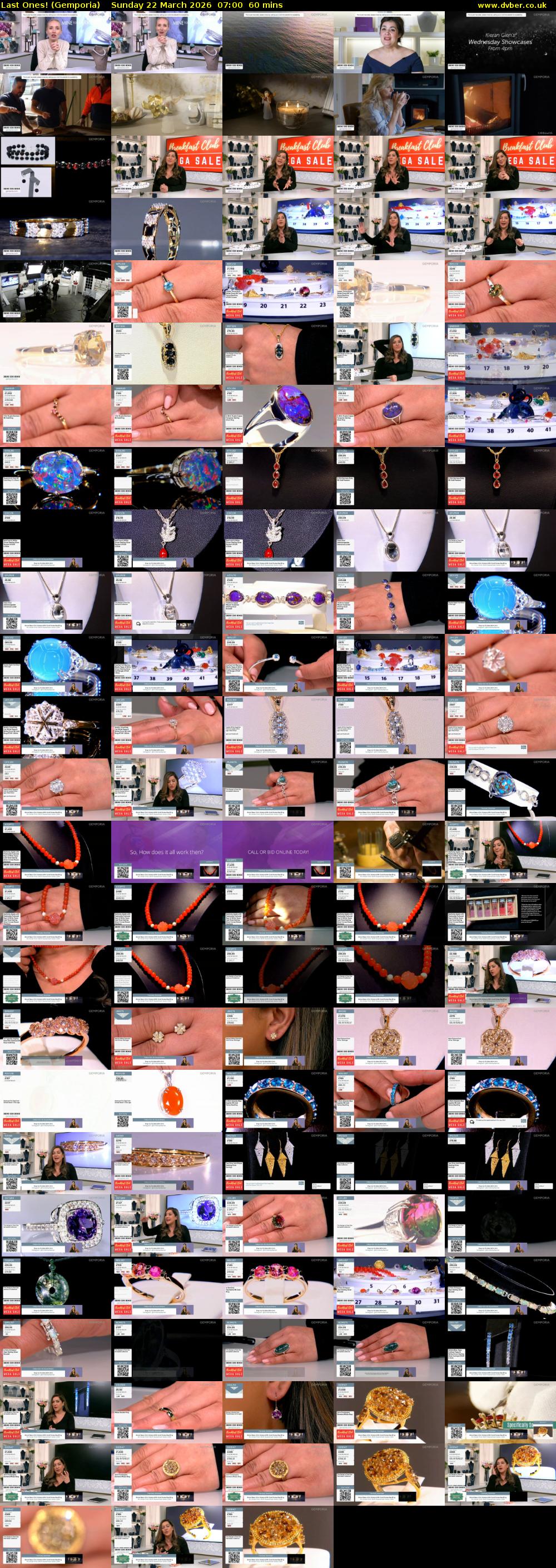 Last Ones! (Gemporia) Sunday 22 March 2026 07:00 - 08:00