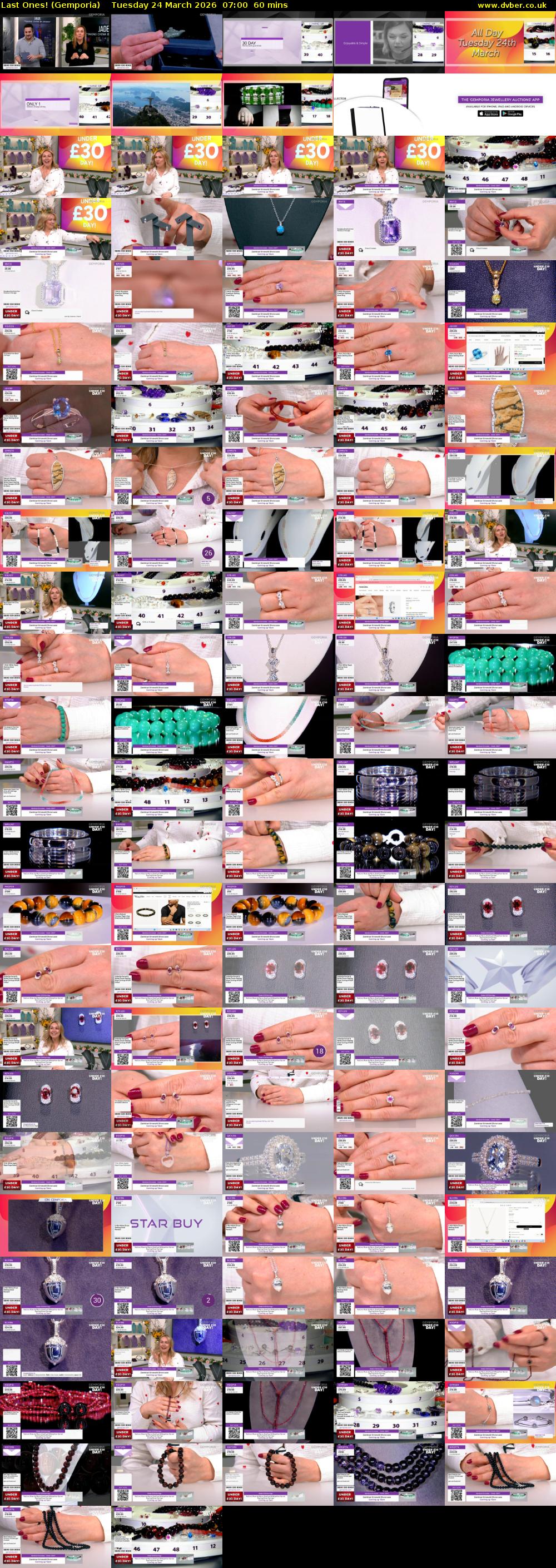 Last Ones! (Gemporia) Tuesday 24 March 2026 07:00 - 08:00