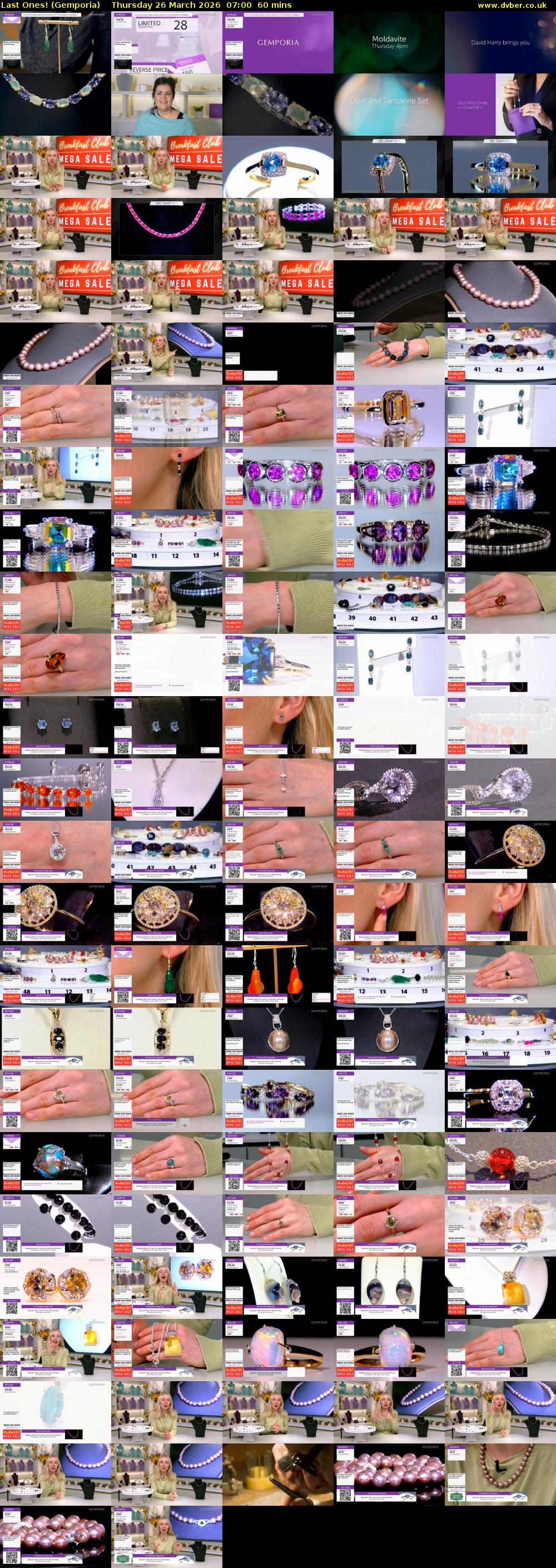 Last Ones! (Gemporia) Thursday 26 March 2026 07:00 - 08:00