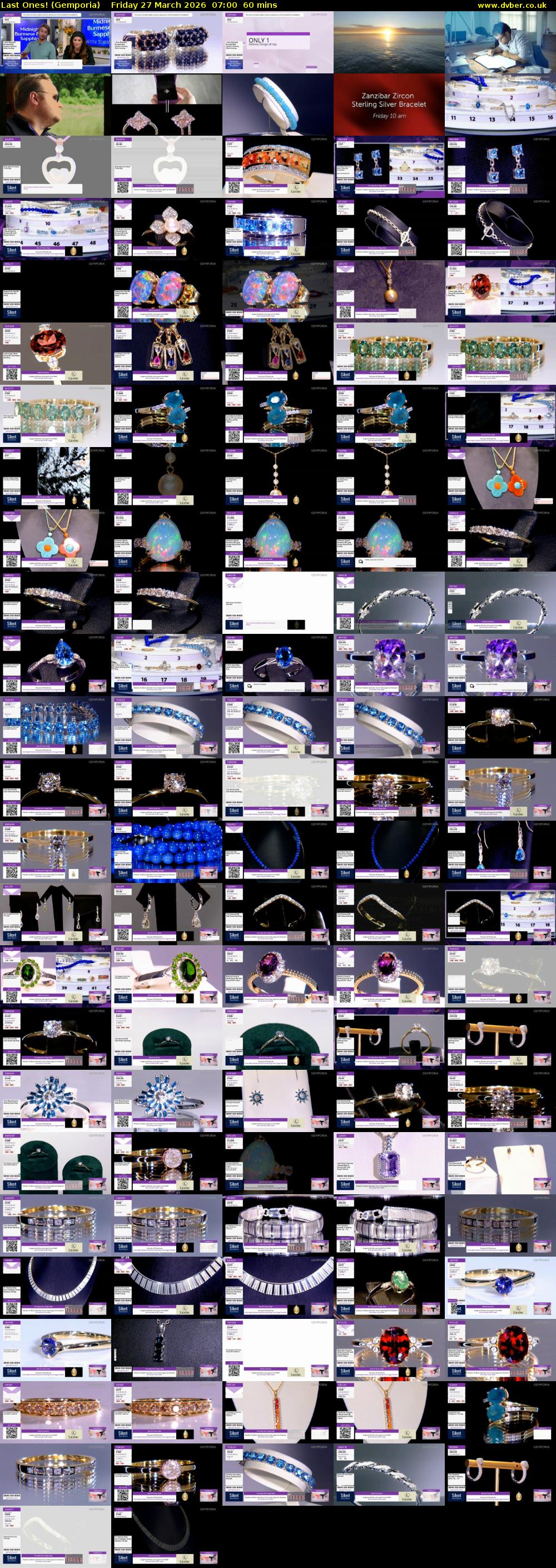 Last Ones! (Gemporia) Friday 27 March 2026 07:00 - 08:00