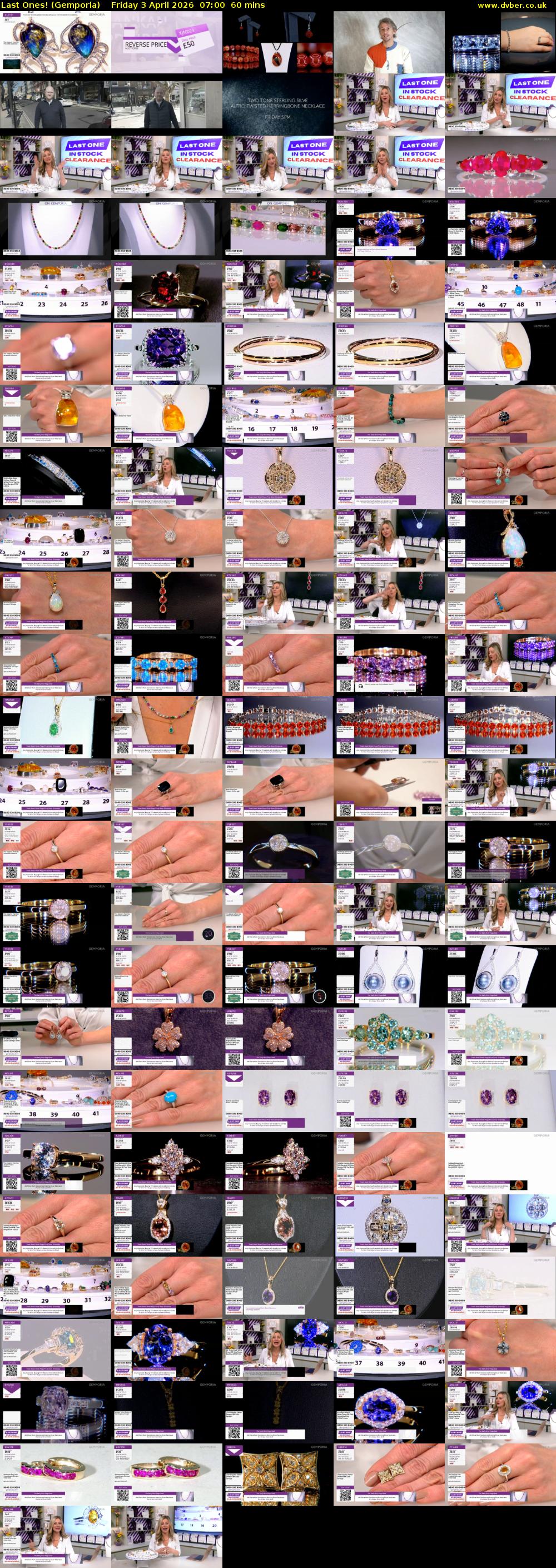 Last Ones! (Gemporia) Friday 3 April 2026 07:00 - 08:00