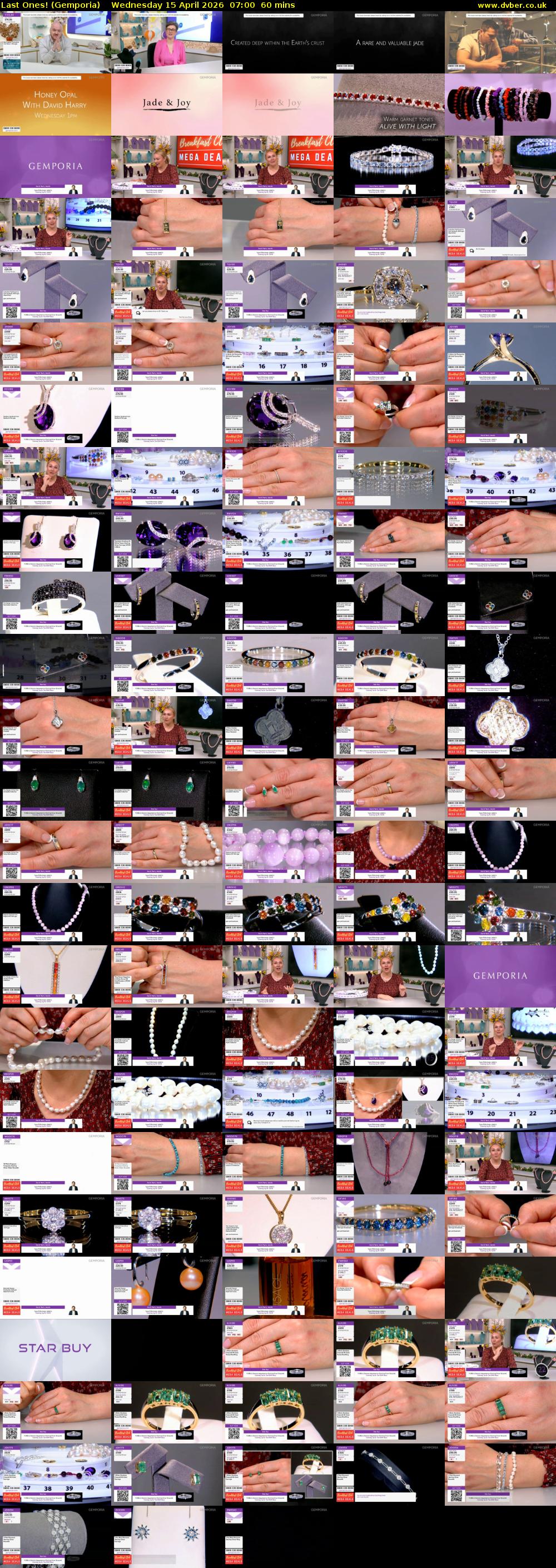Last Ones! (Gemporia) Wednesday 15 April 2026 07:00 - 08:00
