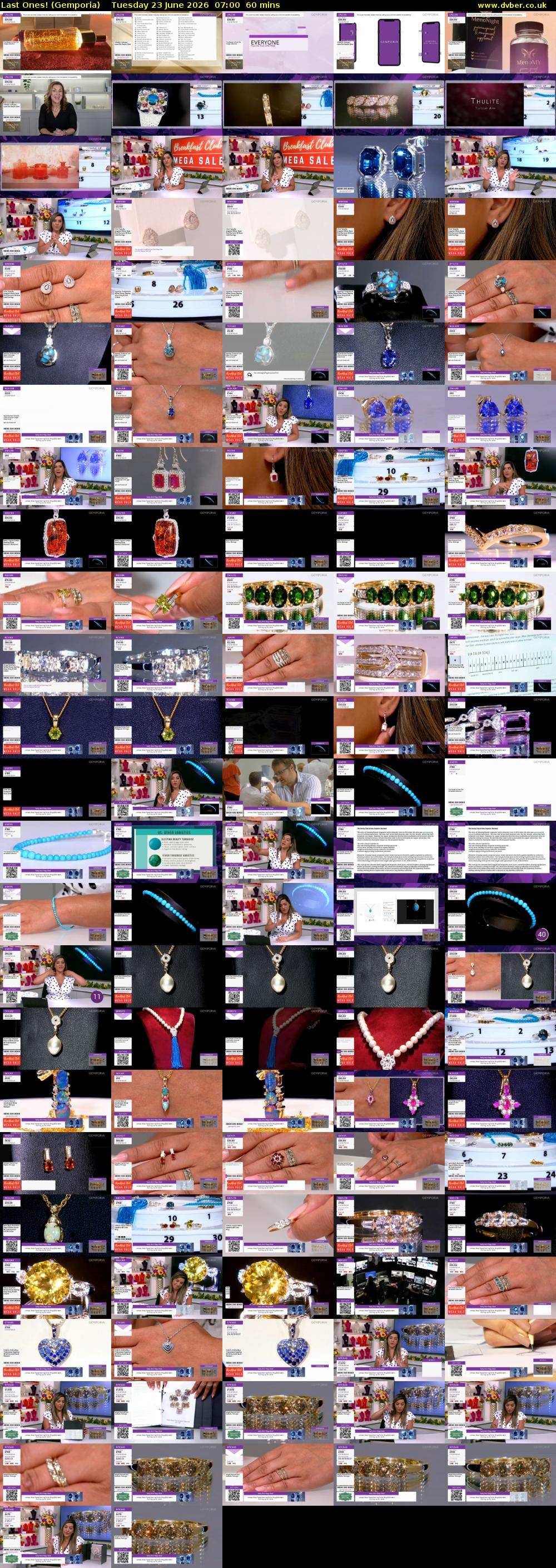 Last Ones! (Gemporia) Tuesday 23 June 2026 07:00 - 08:00