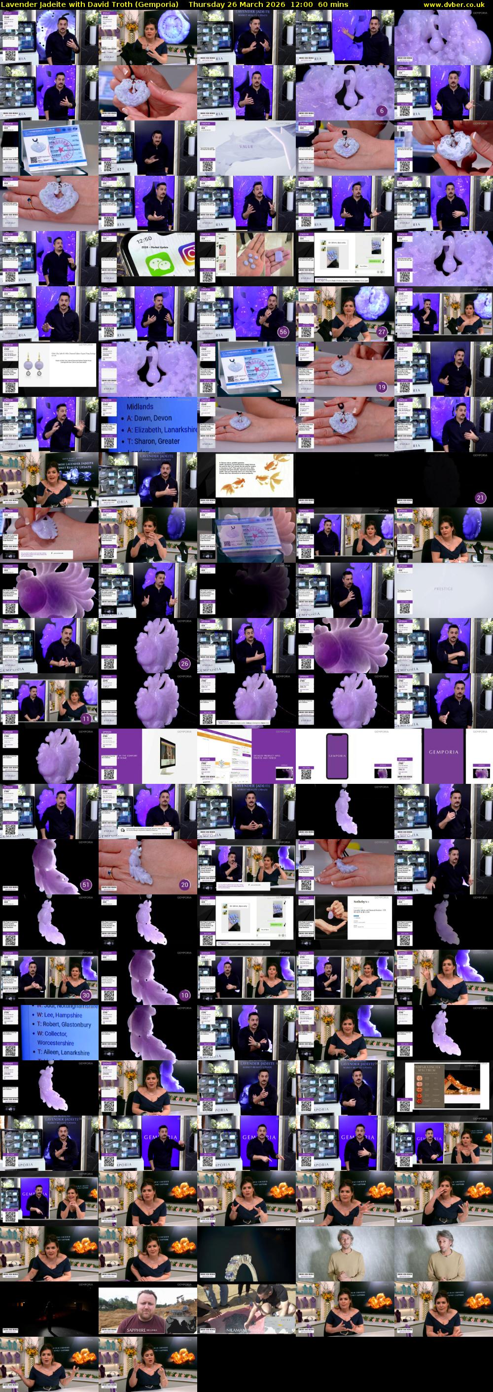 Lavender Jadeite with David Troth (Gemporia) Thursday 26 March 2026 12:00 - 13:00