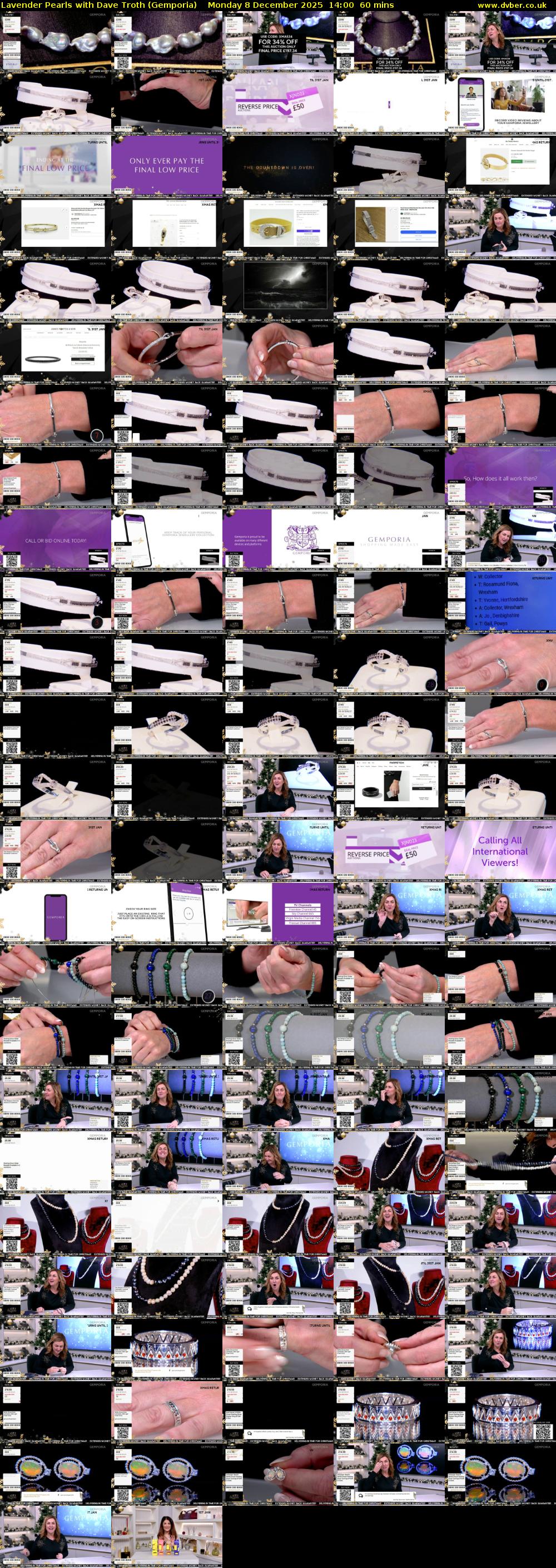 Lavender Pearls with Dave Troth (Gemporia) Monday 8 December 2025 14:00 - 15:00