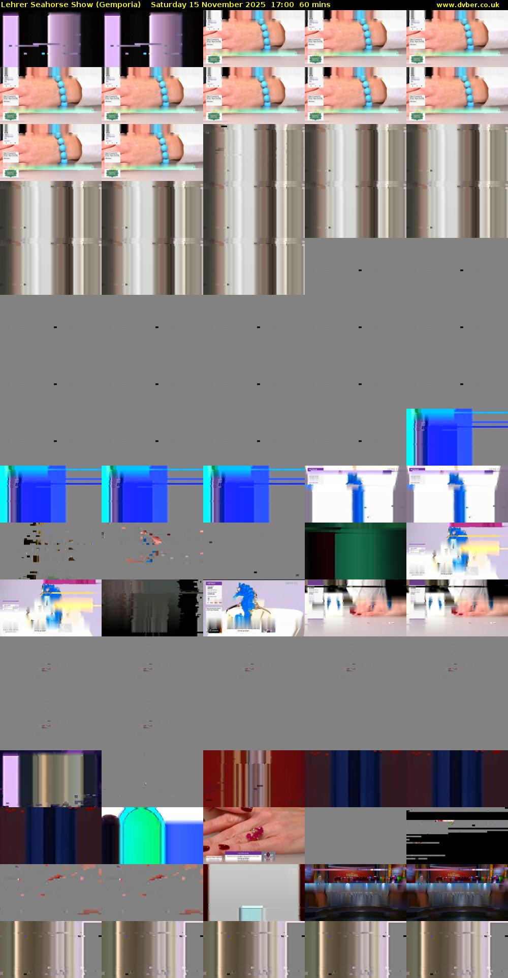 Lehrer Seahorse Show (Gemporia) Saturday 15 November 2025 17:00 - 18:00