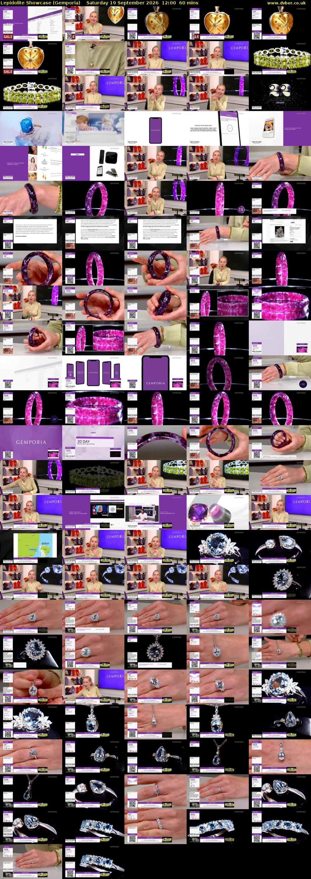 Lepidolite Showcase (Gemporia) Saturday 19 September 2026 12:00 - 13:00