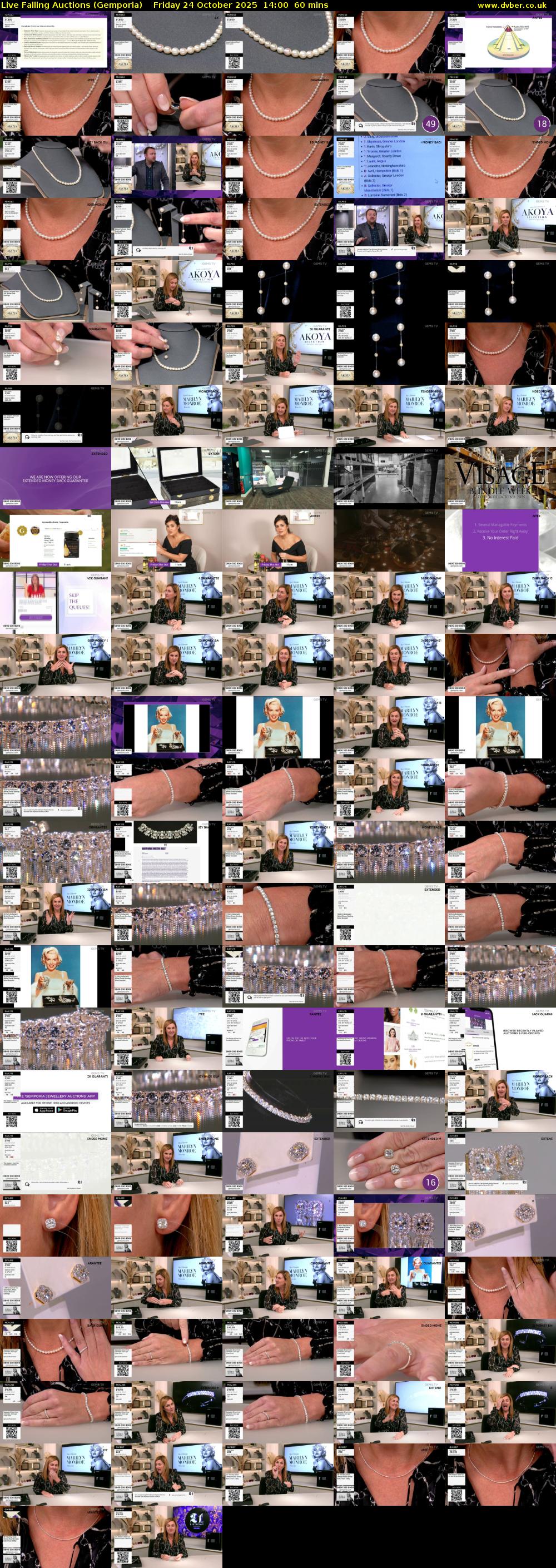 Live Falling Auctions (Gemporia) Friday 24 October 2025 14:00 - 15:00