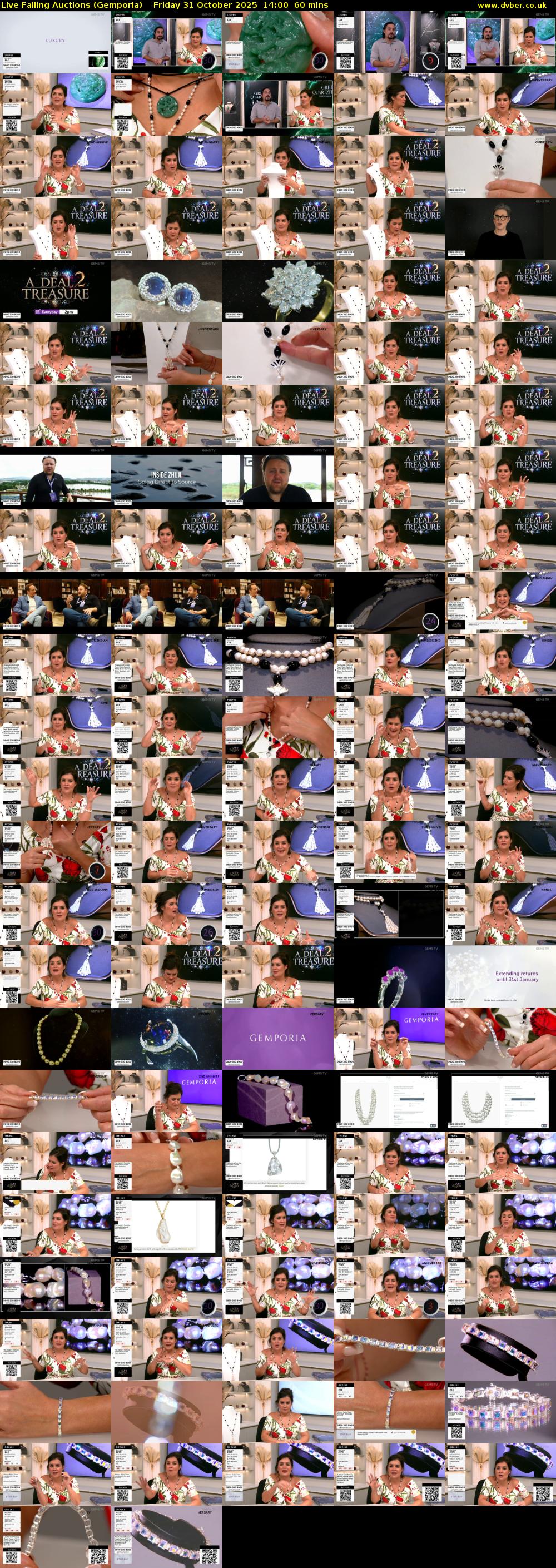 Live Falling Auctions (Gemporia) Friday 31 October 2025 14:00 - 15:00