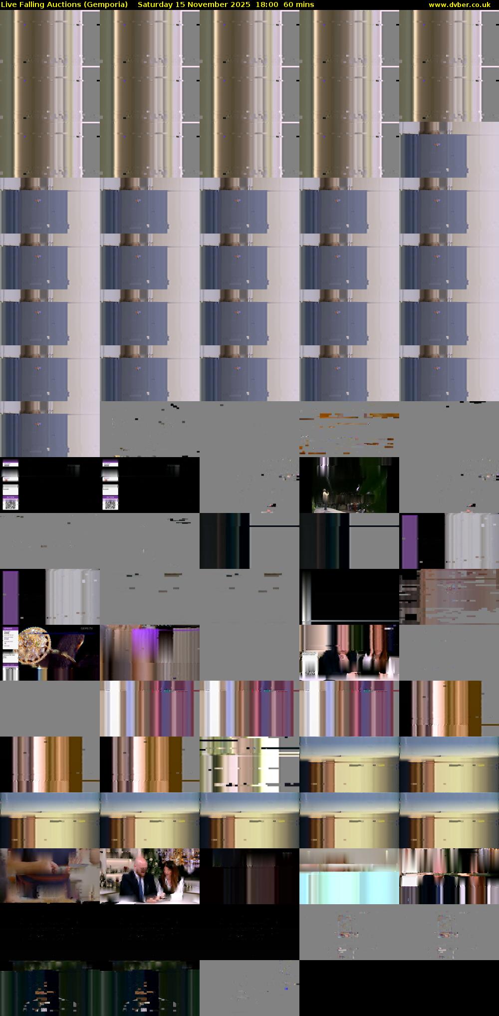 Live Falling Auctions (Gemporia) Saturday 15 November 2025 18:00 - 19:00