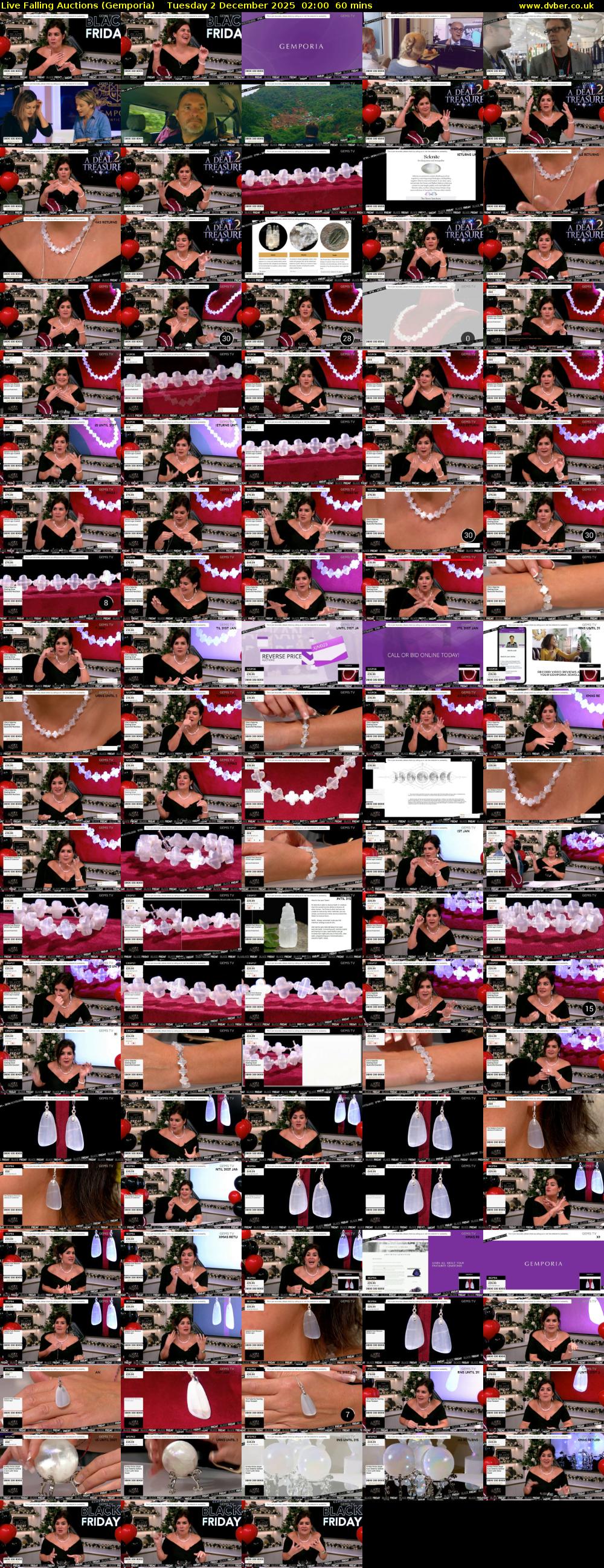 Live Falling Auctions (Gemporia) Tuesday 2 December 2025 02:00 - 03:00