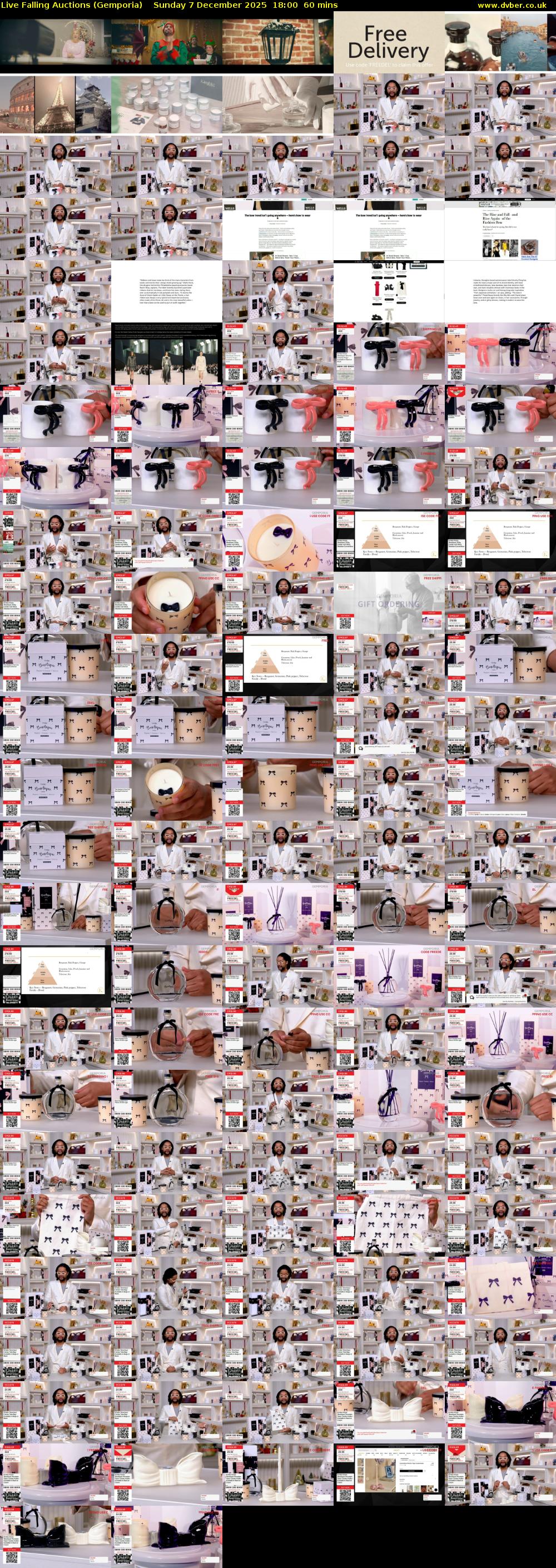 Live Falling Auctions (Gemporia) Sunday 7 December 2025 18:00 - 19:00