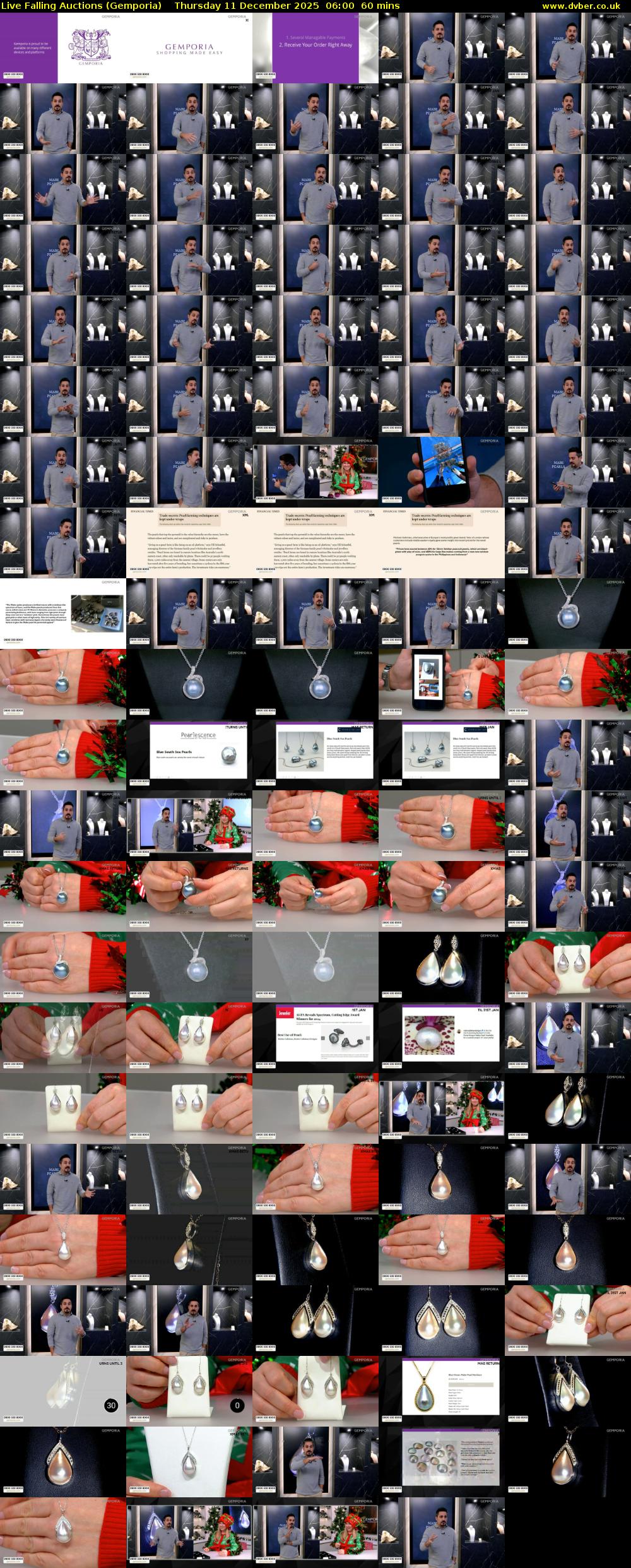 Live Falling Auctions (Gemporia) Thursday 11 December 2025 06:00 - 07:00