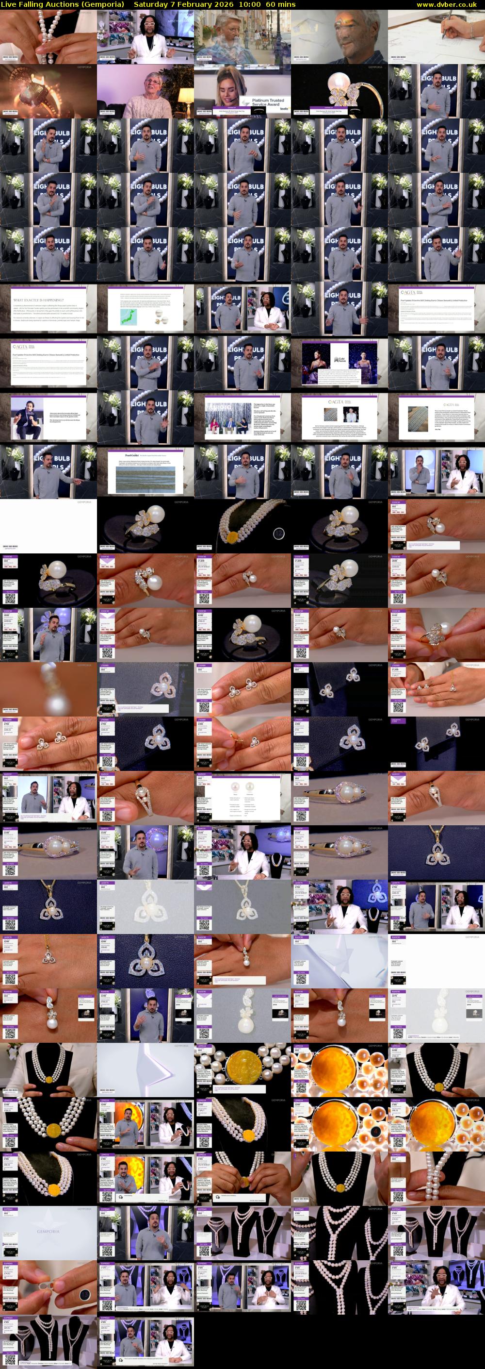 Live Falling Auctions (Gemporia) Saturday 7 February 2026 10:00 - 11:00