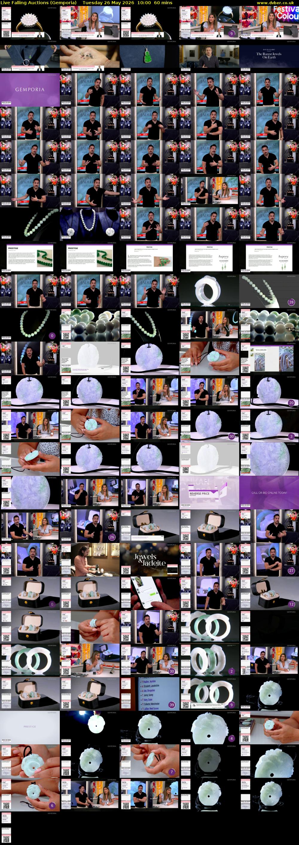 Live Falling Auctions (Gemporia) Tuesday 26 May 2026 10:00 - 11:00