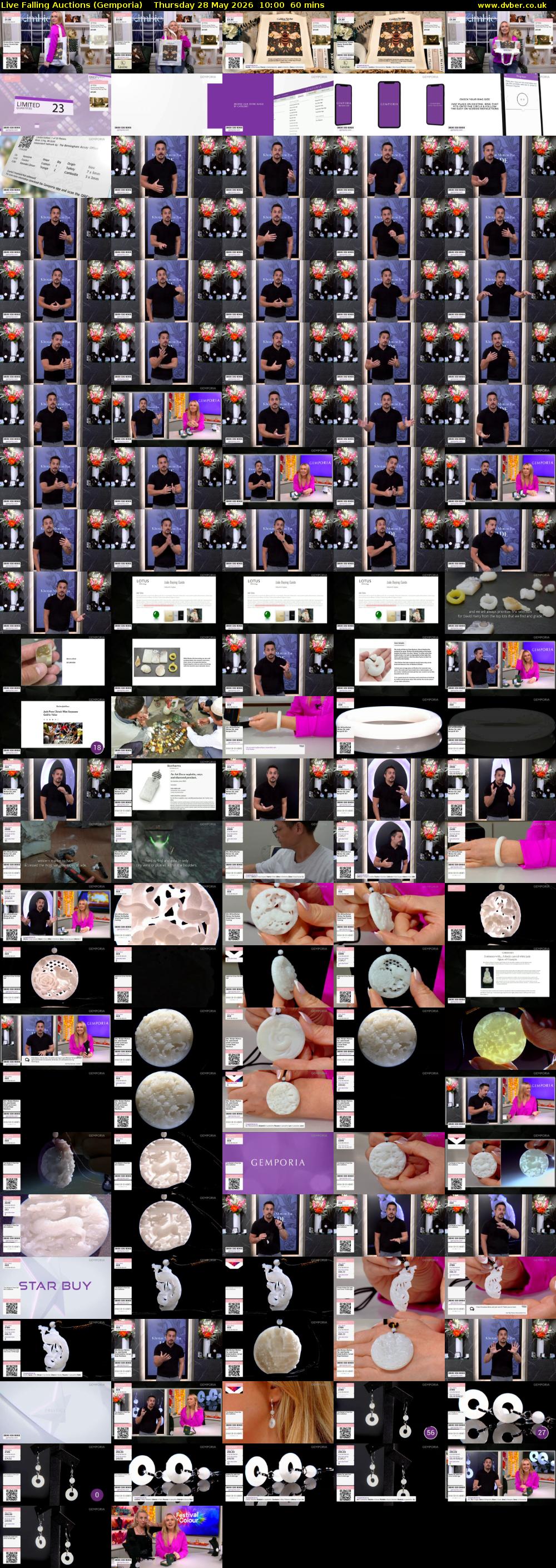 Live Falling Auctions (Gemporia) Thursday 28 May 2026 10:00 - 11:00