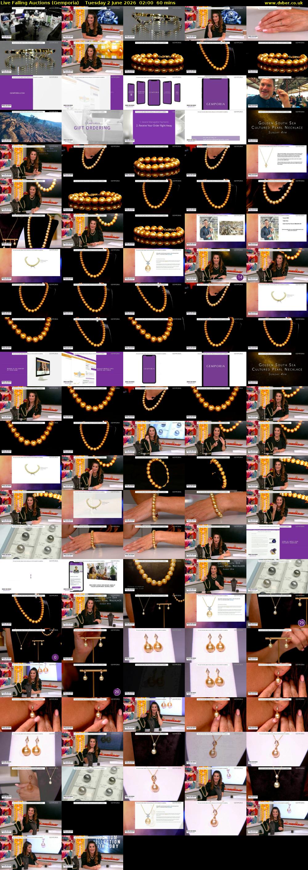 Live Falling Auctions (Gemporia) Tuesday 2 June 2026 02:00 - 03:00