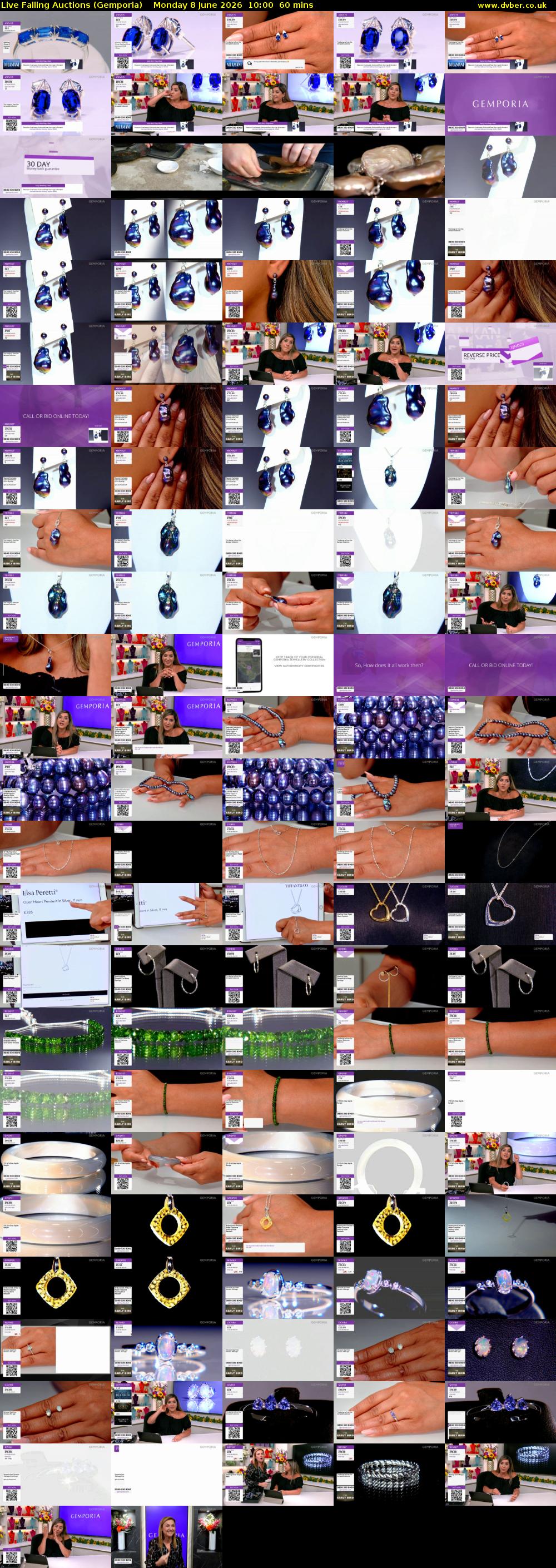 Live Falling Auctions (Gemporia) Monday 8 June 2026 10:00 - 11:00