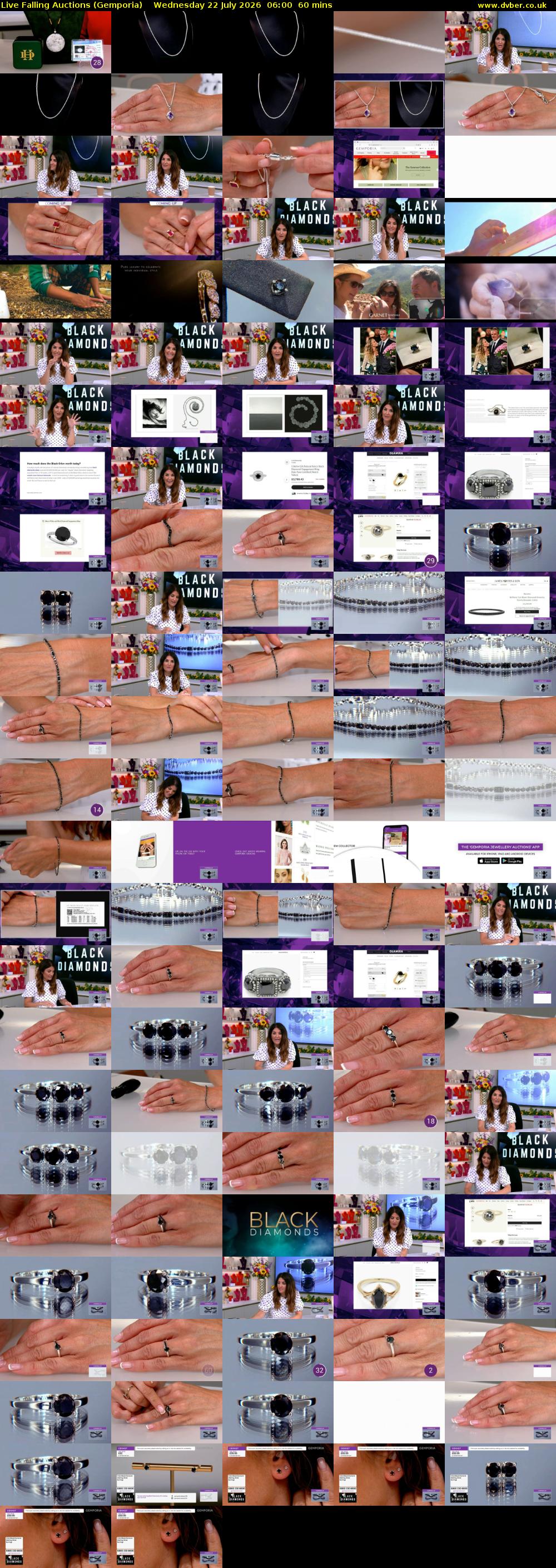Live Falling Auctions (Gemporia) Wednesday 22 July 2026 06:00 - 07:00