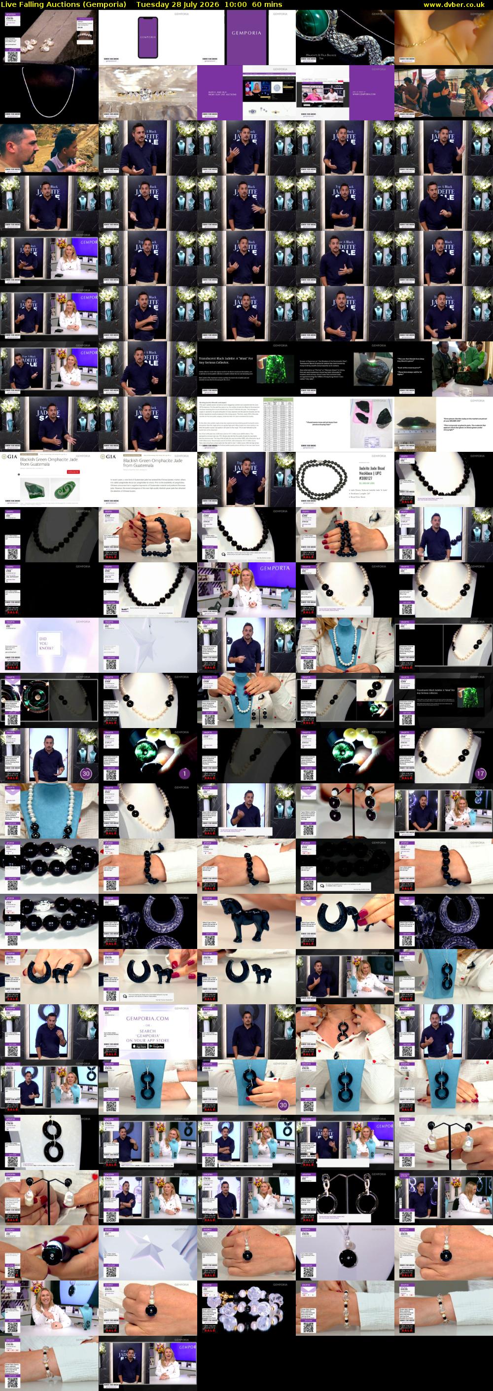 Live Falling Auctions (Gemporia) Tuesday 28 July 2026 10:00 - 11:00