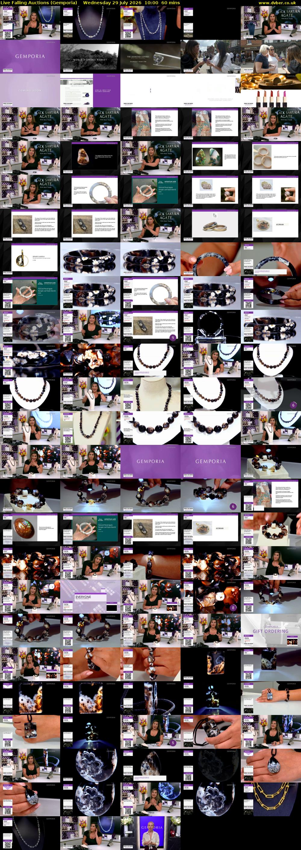 Live Falling Auctions (Gemporia) Wednesday 29 July 2026 10:00 - 11:00
