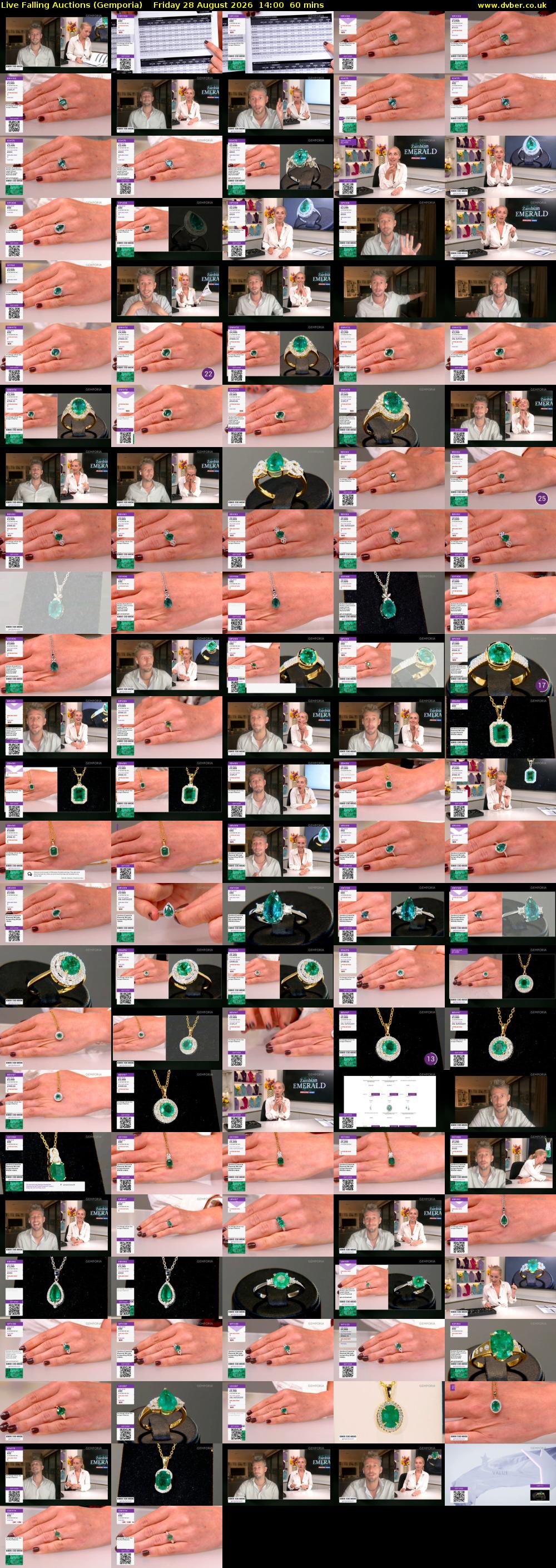 Live Falling Auctions (Gemporia) Friday 28 August 2026 14:00 - 15:00