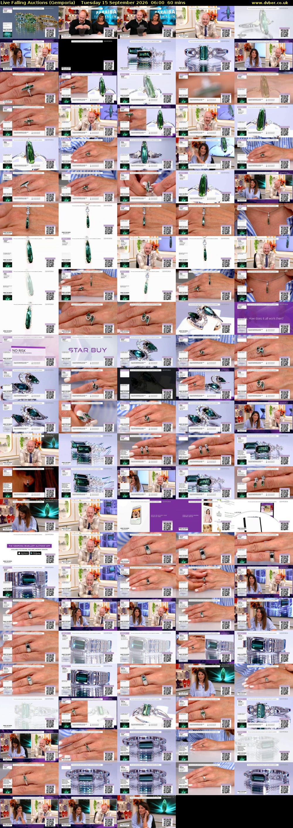 Live Falling Auctions (Gemporia) Tuesday 15 September 2026 06:00 - 07:00