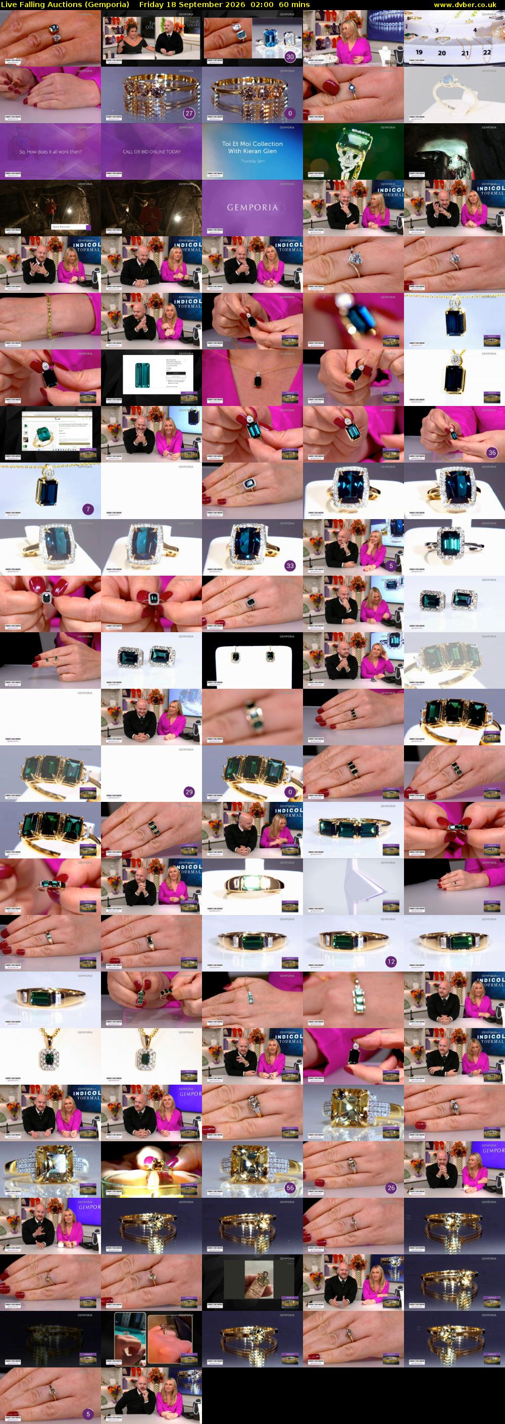Live Falling Auctions (Gemporia) Friday 18 September 2026 02:00 - 03:00