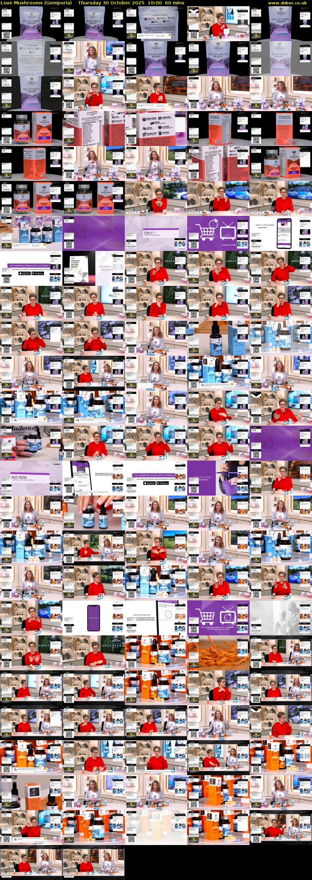 Love Mushrooms (Gemporia) Thursday 30 October 2025 10:00 - 11:00