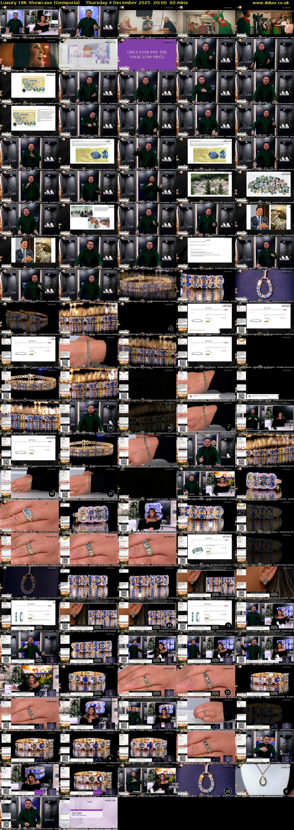 Luxury 18K Showcase (Gemporia) Thursday 4 December 2025 20:00 - 21:00