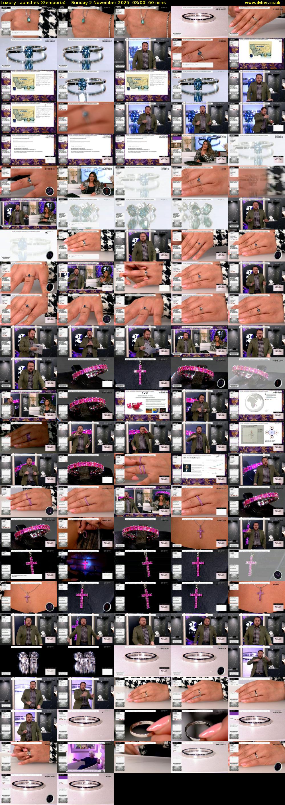 Luxury Launches (Gemporia) Sunday 2 November 2025 03:00 - 04:00