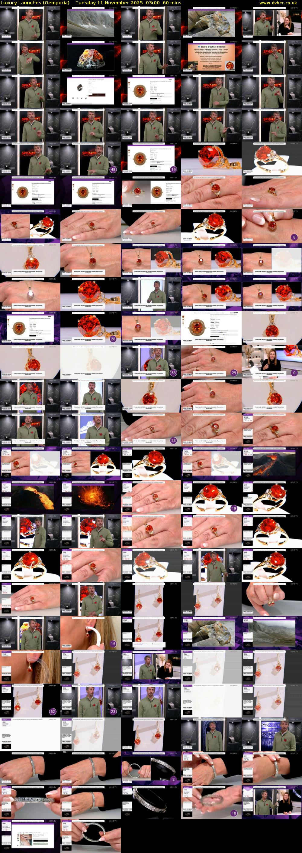 Luxury Launches (Gemporia) Tuesday 11 November 2025 03:00 - 04:00