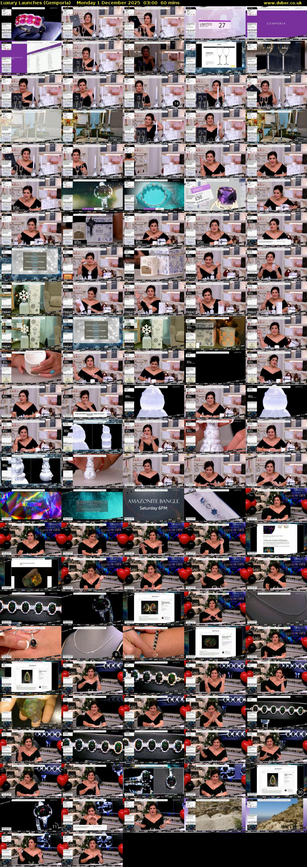 Luxury Launches (Gemporia) Monday 1 December 2025 03:00 - 04:00