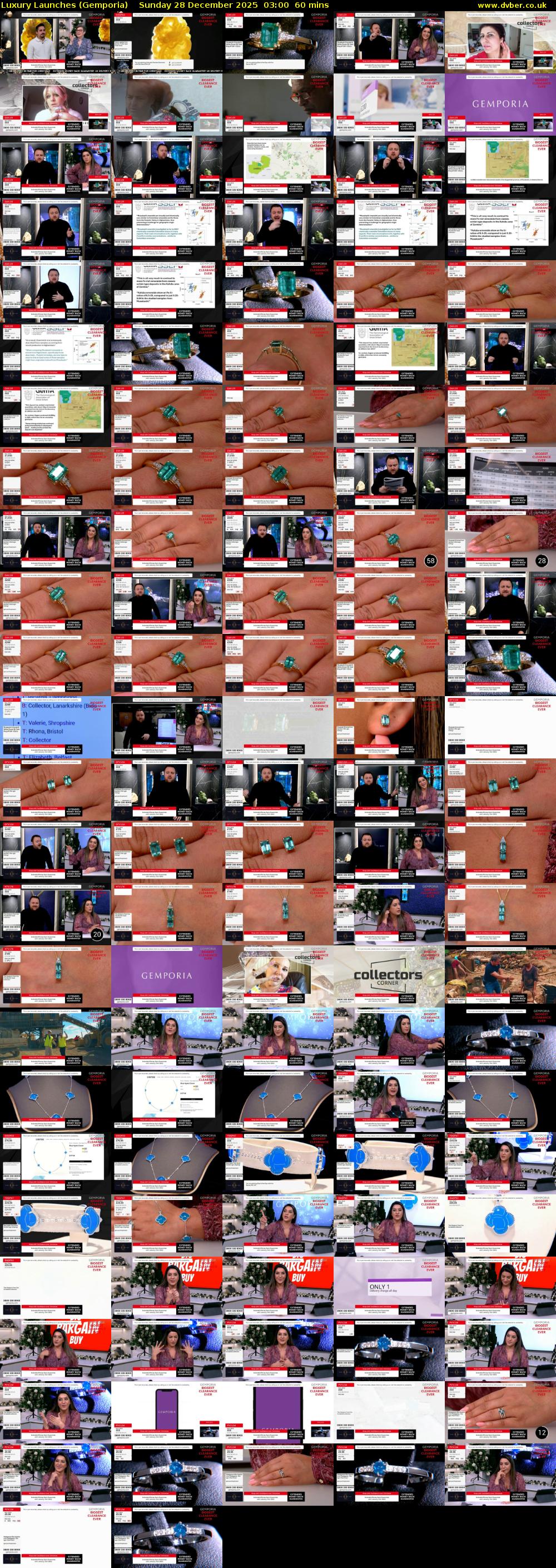 Luxury Launches (Gemporia) Sunday 28 December 2025 03:00 - 04:00