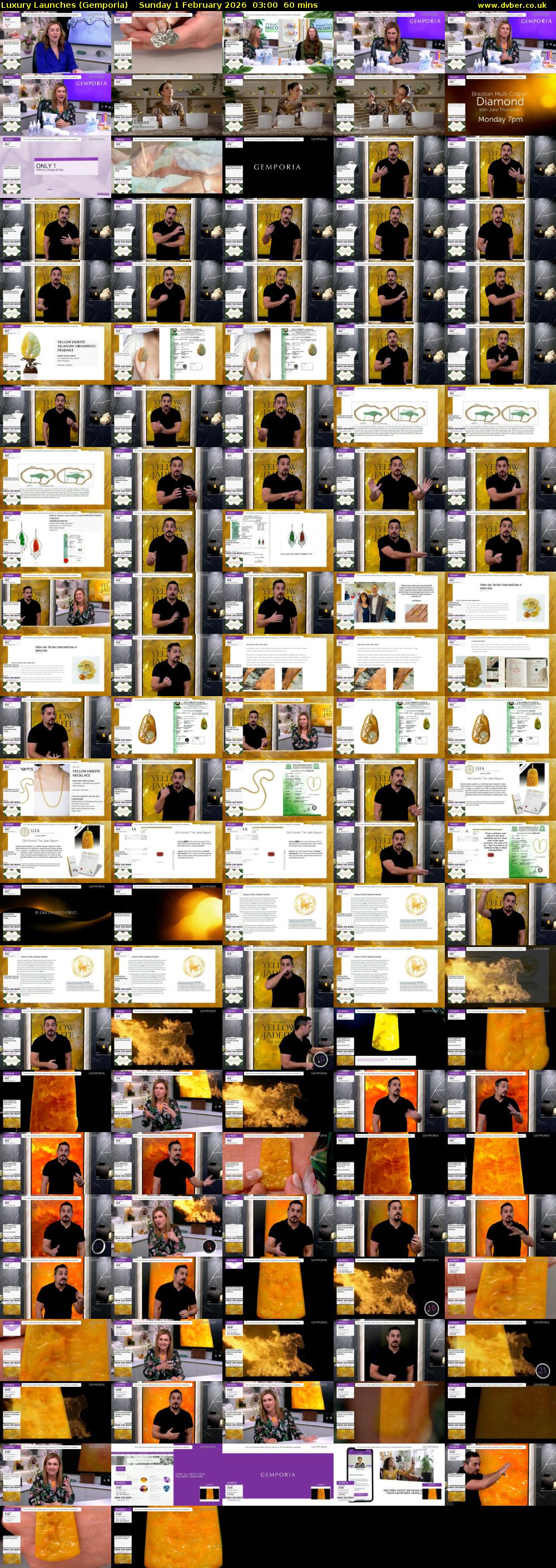 Luxury Launches (Gemporia) Sunday 1 February 2026 03:00 - 04:00