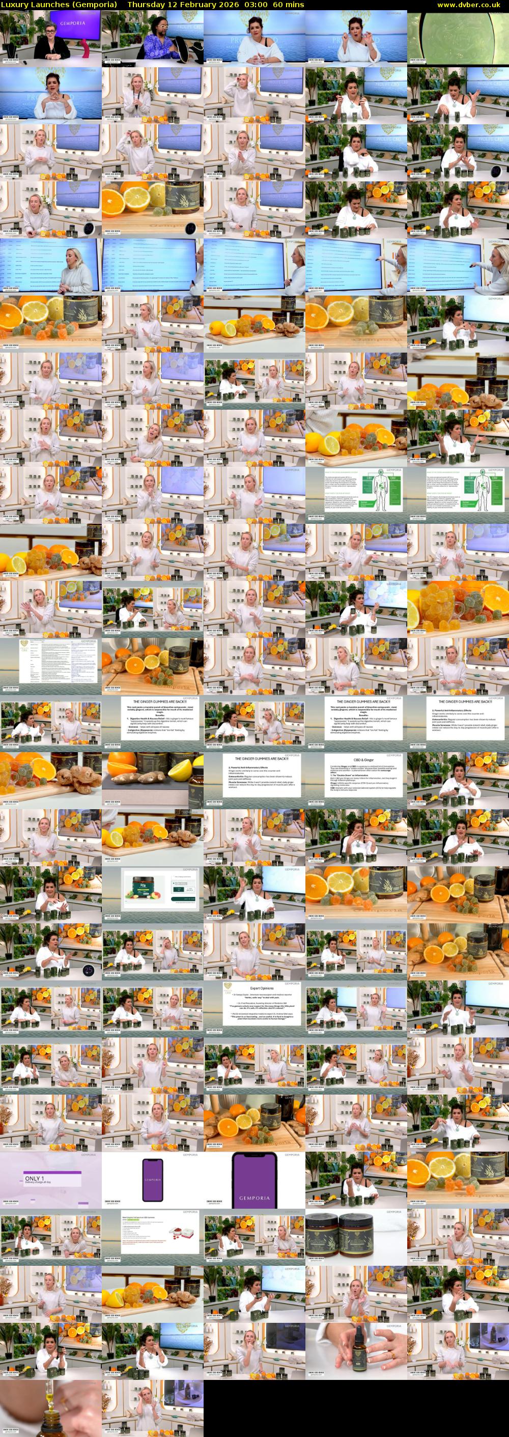 Luxury Launches (Gemporia) Thursday 12 February 2026 03:00 - 04:00